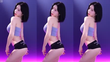 Afreecatv김우유2连衣裙热舞加特林20250615Hot Dance